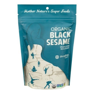 Organic Black Sesame Seeds 350 Grams (Case Of 6) by Avafina Organics
