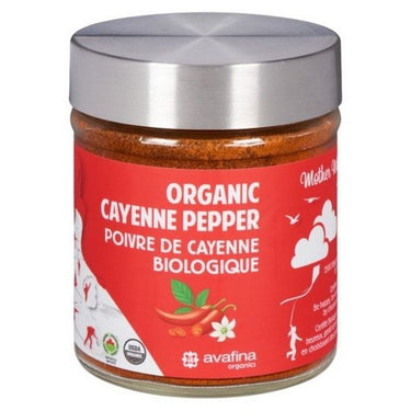 Organic Cayenne Pepper 150 Grams (Case Of 6) by Avafina Organics