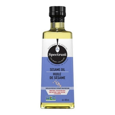 Organic Sesame Oil 473 Ml (Case Of 6) by Spectrum Naturals