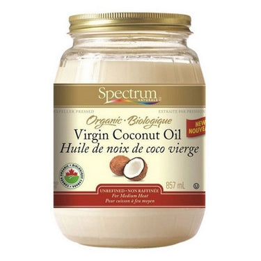 Organic Virgin Coconut Oil 857 Ml (Case Of 6) by Spectrum Naturals
