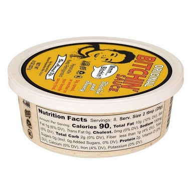 Original Almond Dip 227 Grams (Case Of 6) by Bitchin' Sauce
