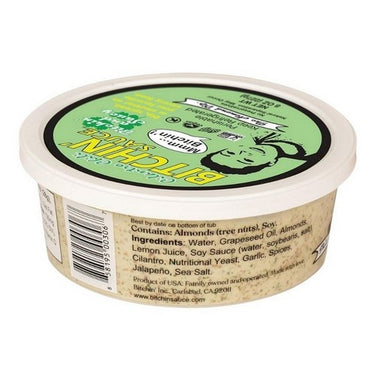 Cilantro Chili Almond Dip 227 Grams (Case Of 6) by Bitchin' Sauce