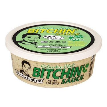 Cilantro Chili Almond Dip 227 Grams (Case Of 6) by Bitchin' Sauce