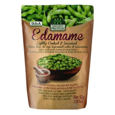 Natures Protein Edamame Lightly Cooked And Seasoned 52 Grams (Case Of 14) by DJ's