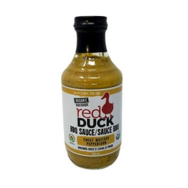 Sweet Mustard Peppercorn Organic BBQ Sauce 465 Ml (Case Of 6) by Redduck