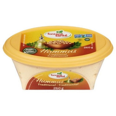 Traditional Hummus 260 Grams (Case Of 12) by Fontaine Sante