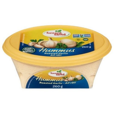 Roasted Garlic Hummus 260 Grams (Case Of 12) by Fontaine Sante