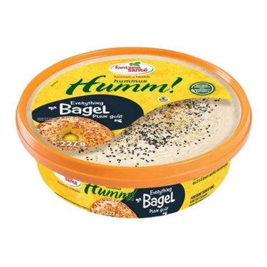 Everything Bagel Hummus 227 Grams (Case Of 12) by Fontaine Sante
