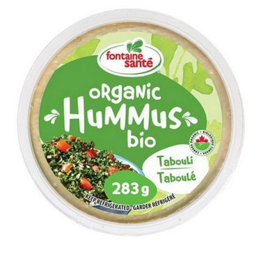 Organic Tabouli Hummus 283 Grams (Case Of 9) by Fontaine Sante