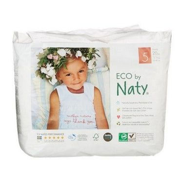 Eco Pull On Training Baby Pants Size 5 (26–40 Pounds) 20 Count (Case Of 4) by Naty-Eco By Naty