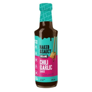 Organic Chili Garlic Souce 296 Ml (Case Of 6) by Naked & Saucy