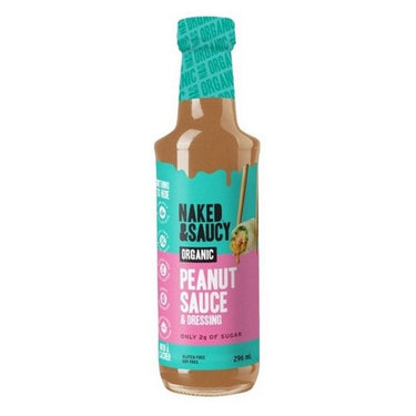 Organic Peanut Sauce And Dressing 296 Ml (Case Of 6) by Naked & Saucy
