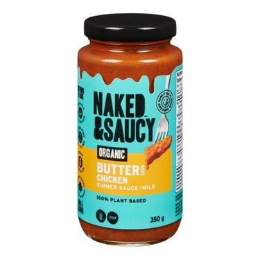 Organic Butterless Chicken Simmer Sauce 350 Grams (Case Of 12) by Naked & Saucy