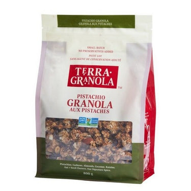 Pistachio Granola 800 Grams (Case Of 8) by Terra Breads