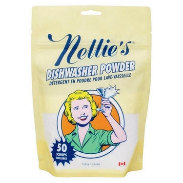 All Natural Dishwasher Powder 50 Scoop 726 Grams (Case Of 12) by Nellie's