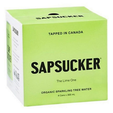 Original Organic Sparkling Water 355 MI X 4 Count (Case Of 6) by Sapsucker