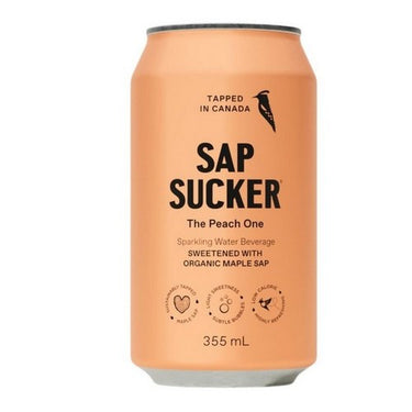 Peach Sparkling Tree Water 355 Ml (Case Of 12) by Sapsucker