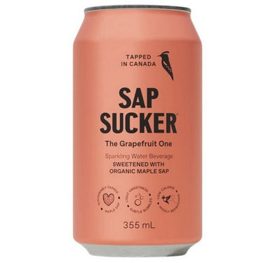 Grapefruit Sparkling Tree Water 355 Ml (Case Of 12) by Sapsucker