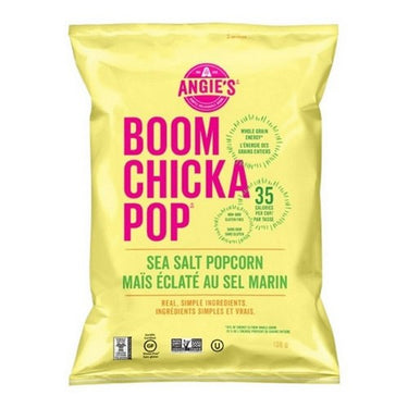 Sea Salt Popcorn 136 Grams (Case Of 8) by Angie's