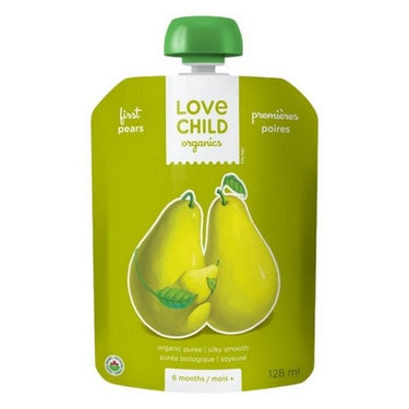 First Pears Prunes Baby Food 128 Ml (Case Of 12) by Love Child Organics