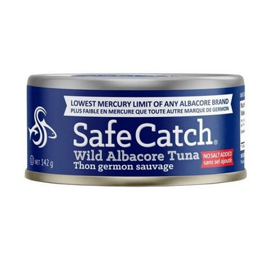 Wild Albacore Tuna With No Salt Added 142 Grams (Case Of 12) by Safecatch