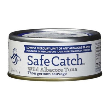 Wild Albacore Tuna With Salt Added 142 Grams (Case Of 12) by Safecatch