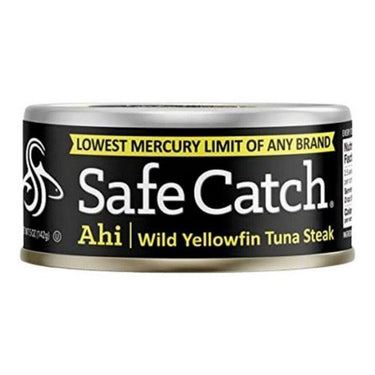 Wild Ahi Yellowfin Tuna 142 Grams (Case Of 6) by Safecatch