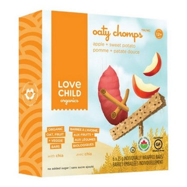 Apple And Sweet Potato Oaty Chomps 23 Grams X 6 (Case Of 8) by Love Child Organics