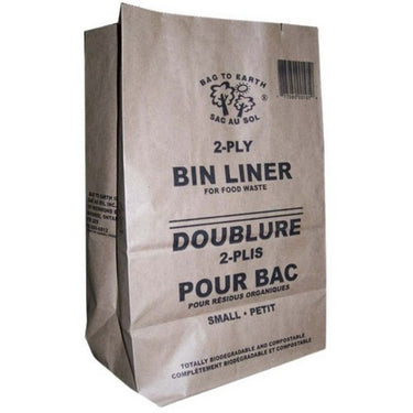 Bin Liner Food Waste Bags 10 Count (Case Of 20) by Bag To Earth