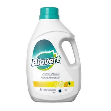 Dishwash Liquid Gel Lemon Refill 4.43 Liters (Case Of 2) by Biovert