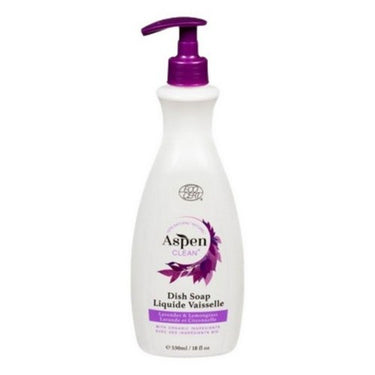 Dish Soap Natural With Lavender And Lemongrass 530 Ml (Case Of 6) by Aspen