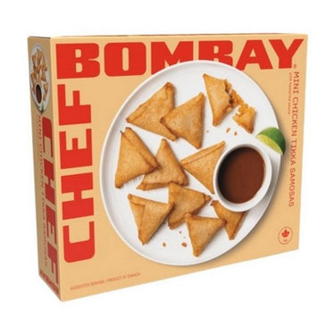 Mini Chicken Tikka Samosas With Tamarind Sauce 290 Grams (Case Of 8) by Chef Bombay