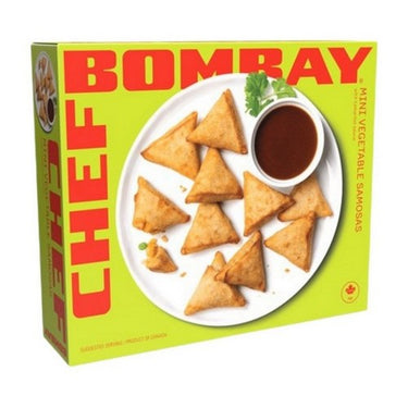 Mini Vegetable Samosas With Tamarind Sauce 350 Grams (Case Of 8) by Chef Bombay