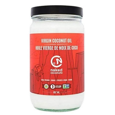Organic Virgin Coconut Oil 857 Ml (Case Of 6) by Naked Coconuts