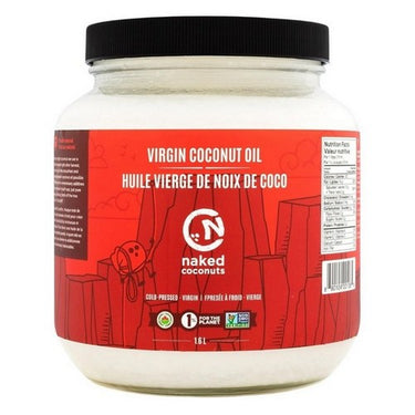 Organic Virgin Coconut Oil 1.6 Liters (Case Of 6) by Naked Coconuts