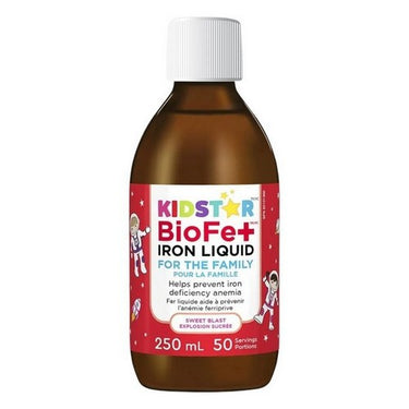 BioFe Plus Iron Liquid For The Family 250 Ml by Kidstar Nutrients