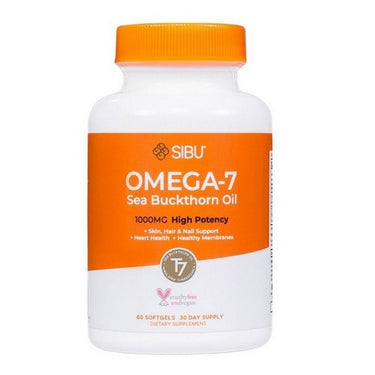 Omega 7 Support Sea Buckthorn Oil 60 Count by Sibu