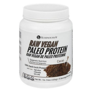 Raw Vegan Peleo Protein Cacao 454 Grams by Schinoussa