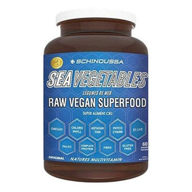 Raw Vegan Multivitamins Sea Vegetables 240 Count by Schinoussa