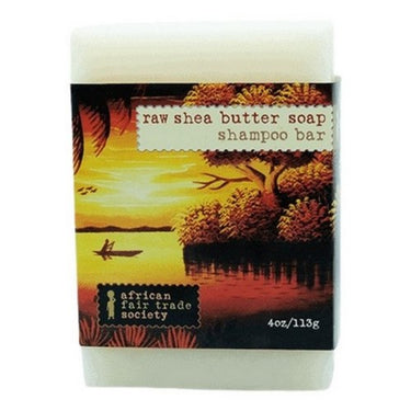 Raw Shea Butter Soap Shampoo Bar 113 Grams by African Fair Trade Society