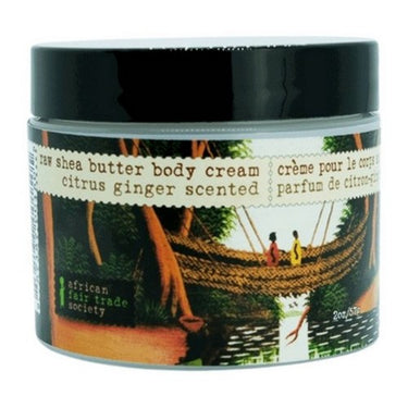 Citrus Ginger Shea Butter Body Cream 57 Grams by African Fair Trade Society