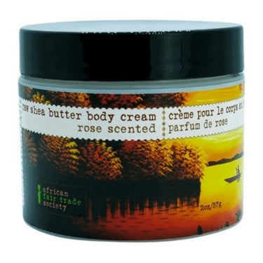 Rose Shea Butter Body Cream 57 Grams by African Fair Trade Society