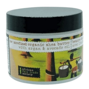 Organic Shea Butter With Argan And Avocado Oil 57 Grams by African Fair Trade Society