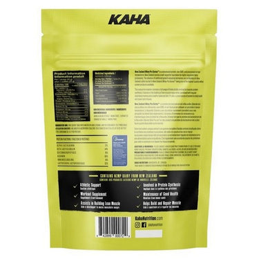 Kaha, New Zealand Whey Isolate Vanilla, 720 Grams