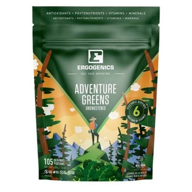 Adventure Greens Powder 420 Grams by Ergogenics Nutrition