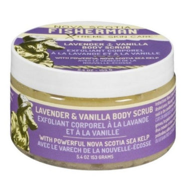 Lavender And Vanilla Body Scrub 153 Grams by Nova Scotia Fisherman
