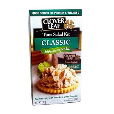 Tuna Snack with Crackers 90 Grams (Case Of 12) by Clover Leaf