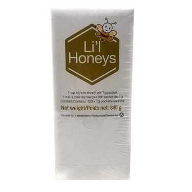 Li'l Honey Portion 7 Grams X 10 Packets (Case Of 120) by Beemaid