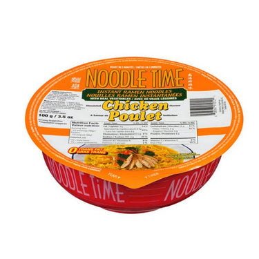 Instant Noodles Chicken 100 Grams (Case Of 12) by Noodle Time