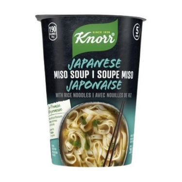Japanese Miso Soup Instant Noodles 56 Grams (Case Of 8) by Knorr